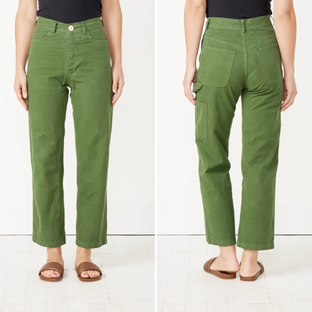 Jesse Kamm Handy Pants - Olive 10